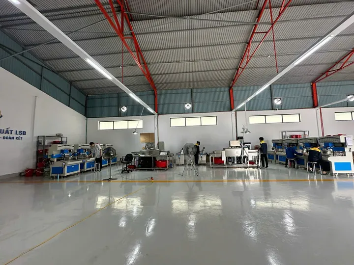 Khu vực sản xuất PVC LSB 13